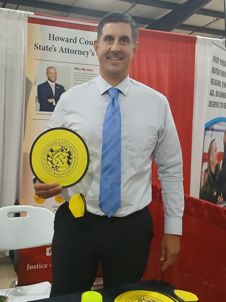 DSA Josh Felsen at Howard County Fair