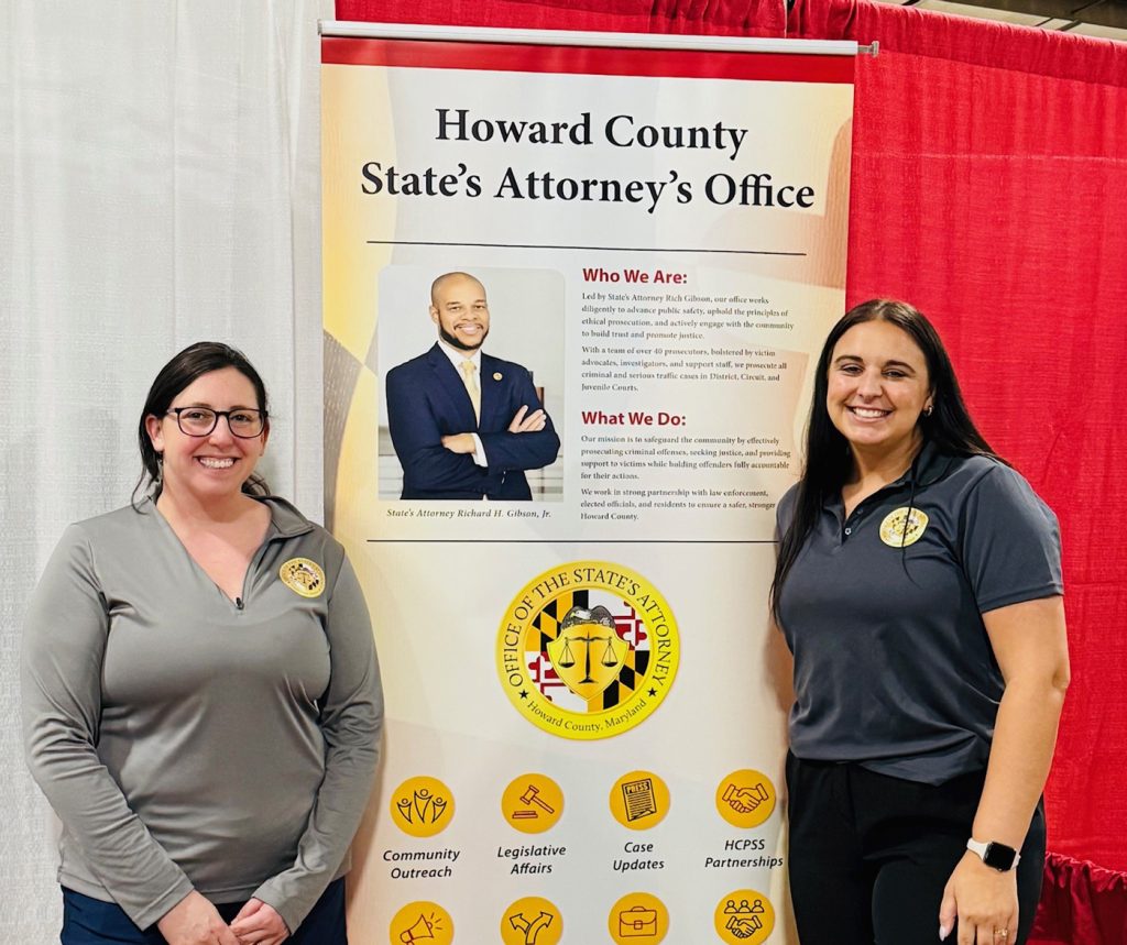 ASAs Karen Gross and Hillary Soper at Howard County Fair